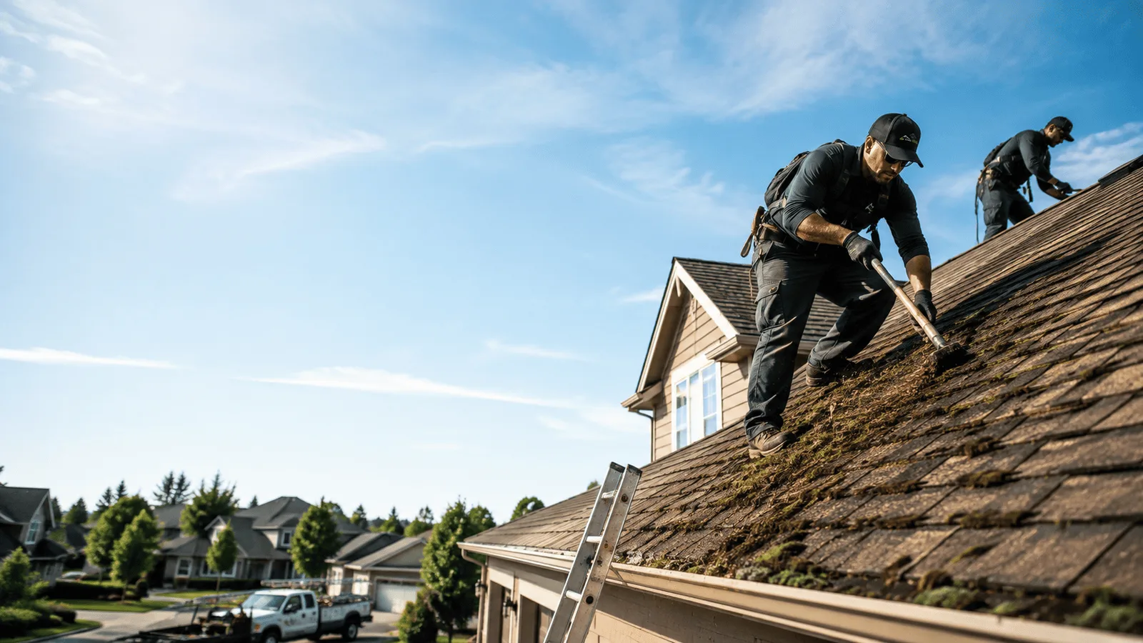 Roof Moss Removal in Tescott, KS near me